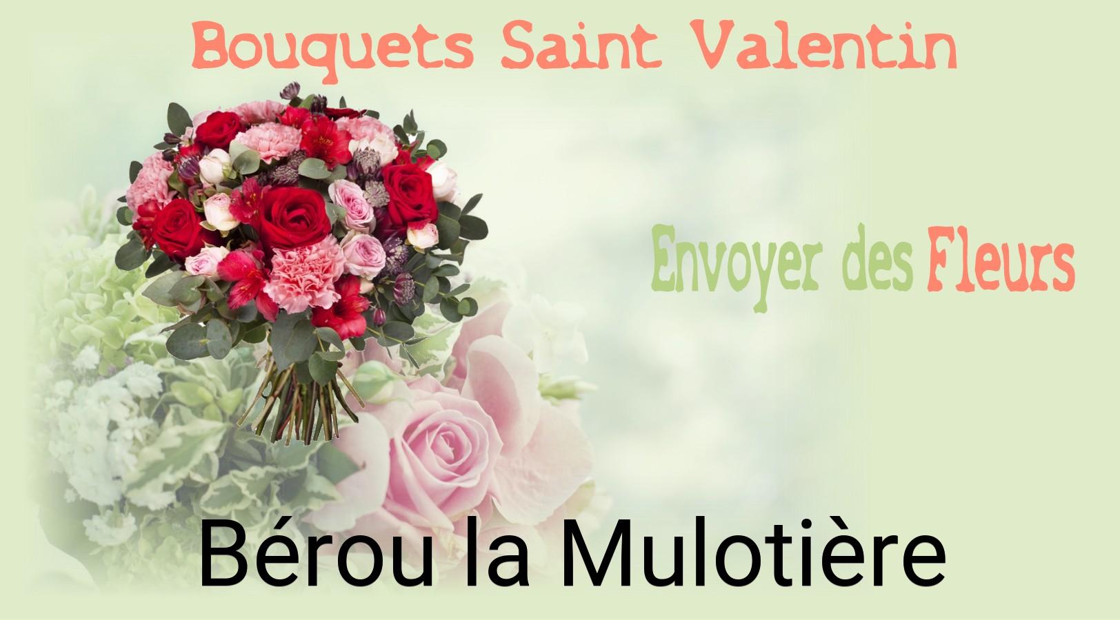 Roses de Saint-Valentin livrées à Bérou-la-Mulotière